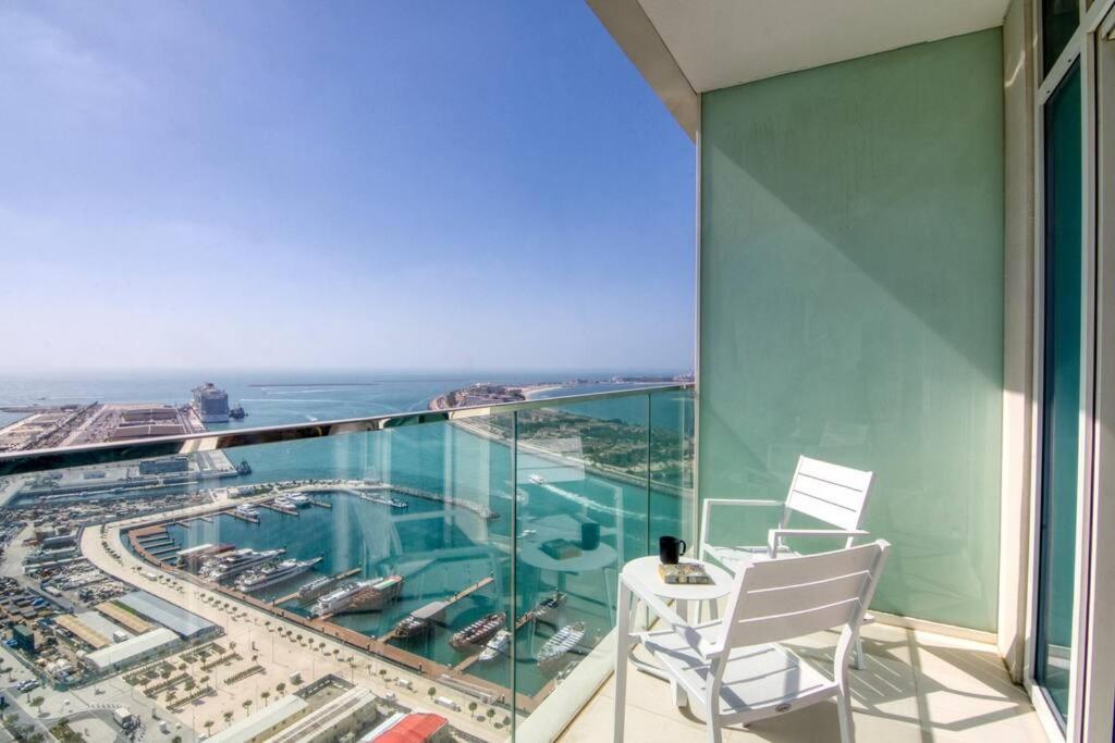 First Class 3Br With Dubai Marina And Palm View 아파트 외부 사진