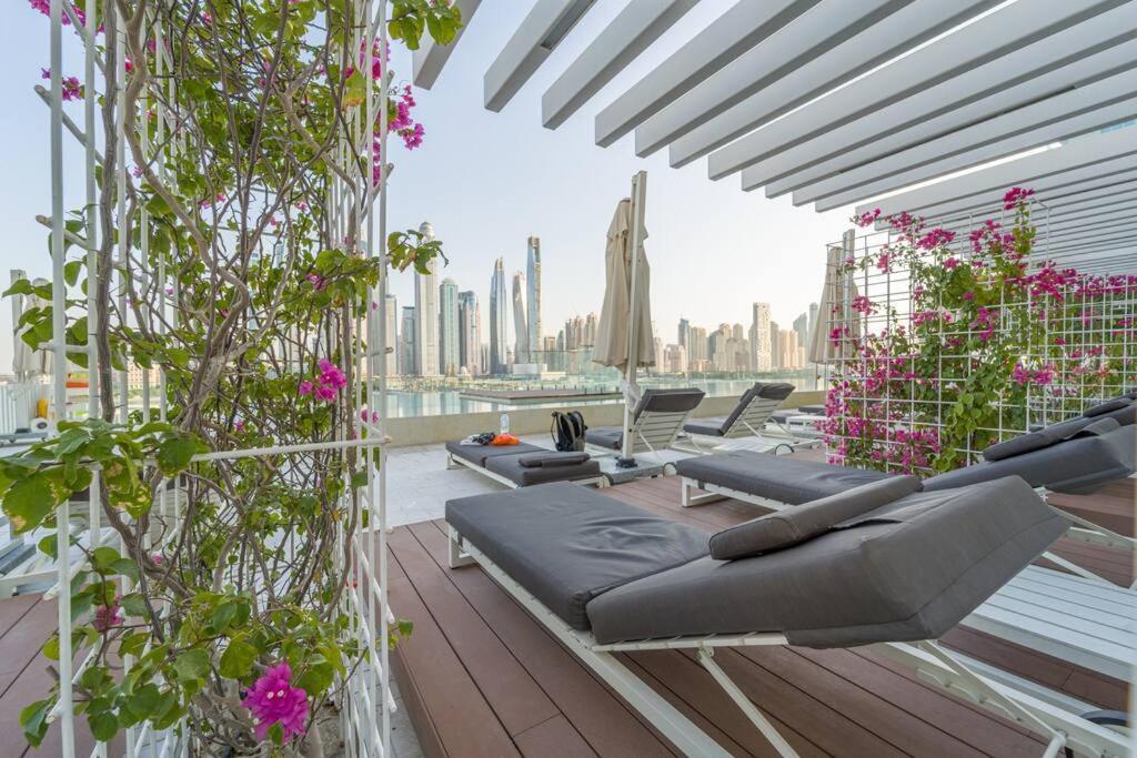 First Class 3Br With Dubai Marina And Palm View 아파트 외부 사진